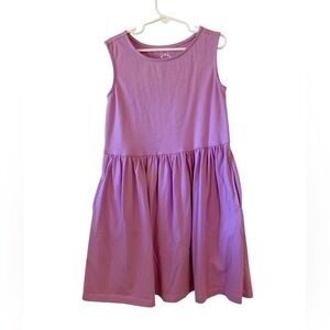 Primary Purple Girls Summer Recess Dress with Pockets size 8-9